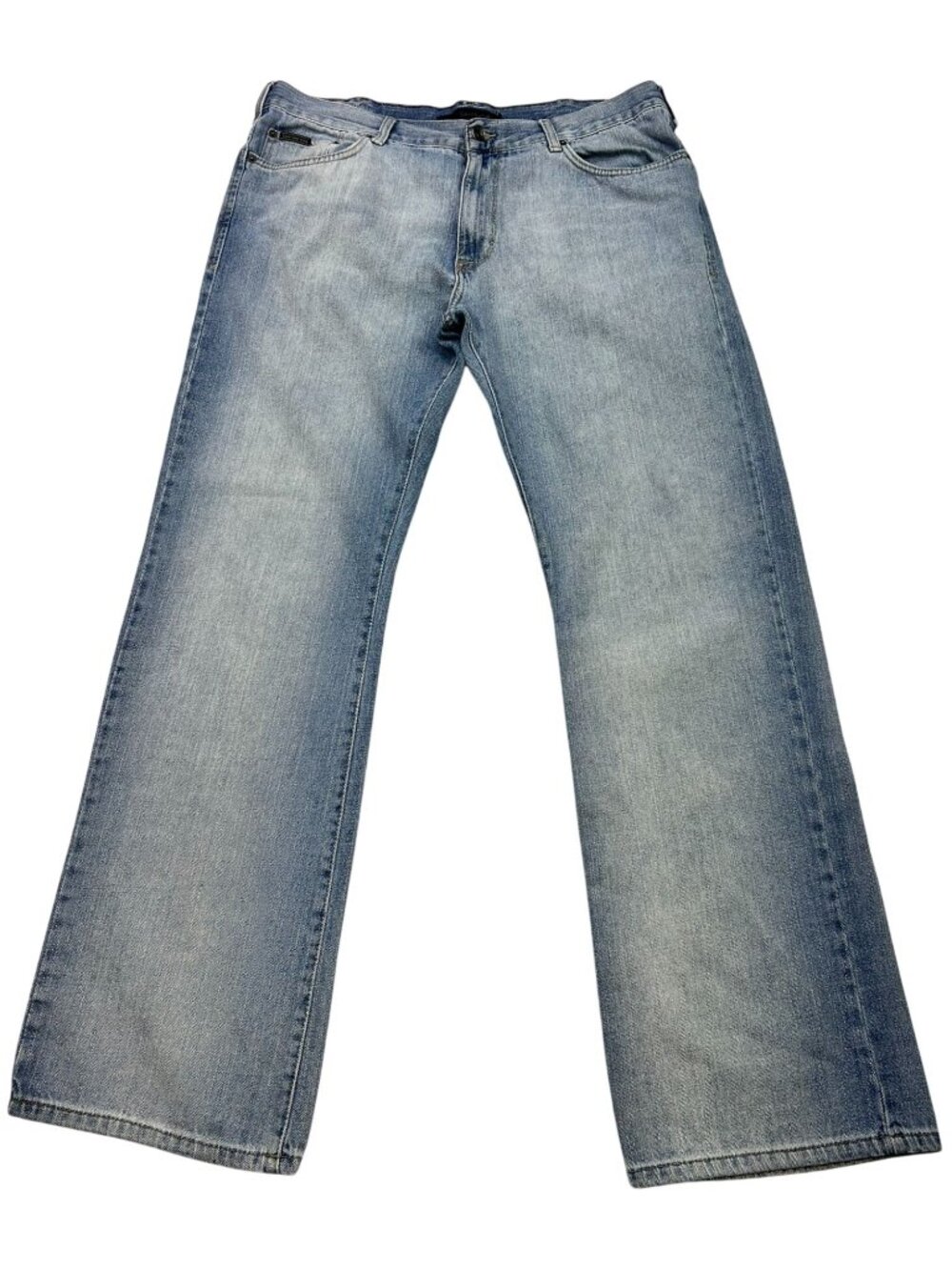 Calvin Klein Men's Bootcut Jeans Stretch Denim Size 34x30 Blue Medium Wash